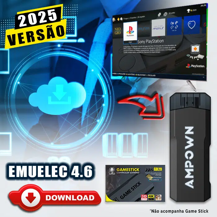 Download Imagem 5.0 com Jogos (128Gb) para Game Stick GD20
