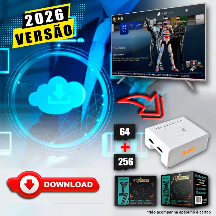 Download Imagem 5.0 com Jogos (64Gb + 256Gb) - Game Stick Y7