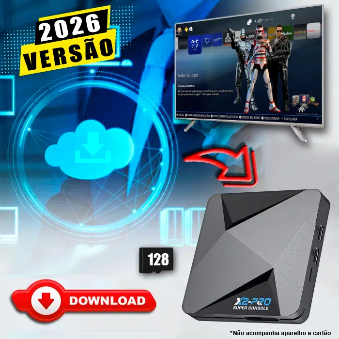 Download Imagem 5.0 com Jogos (128Gb) para Super Console X2 Pro