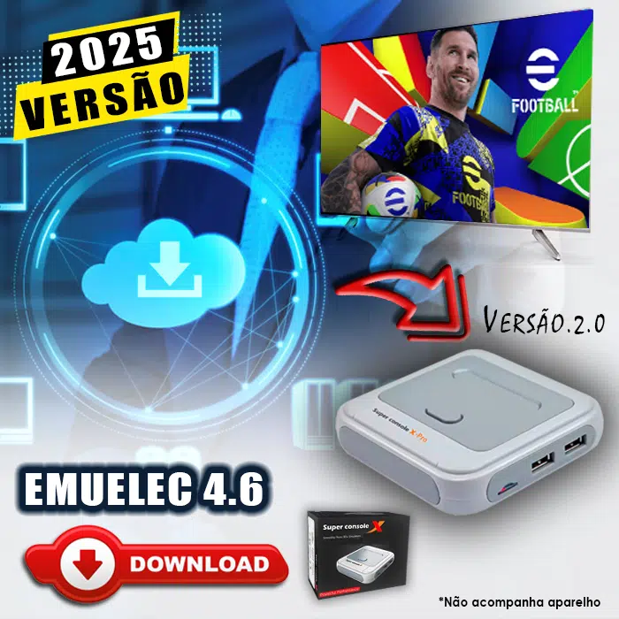 Imagem personalizada para Super Console X – Ver 2.0 e Emuelec 4.6