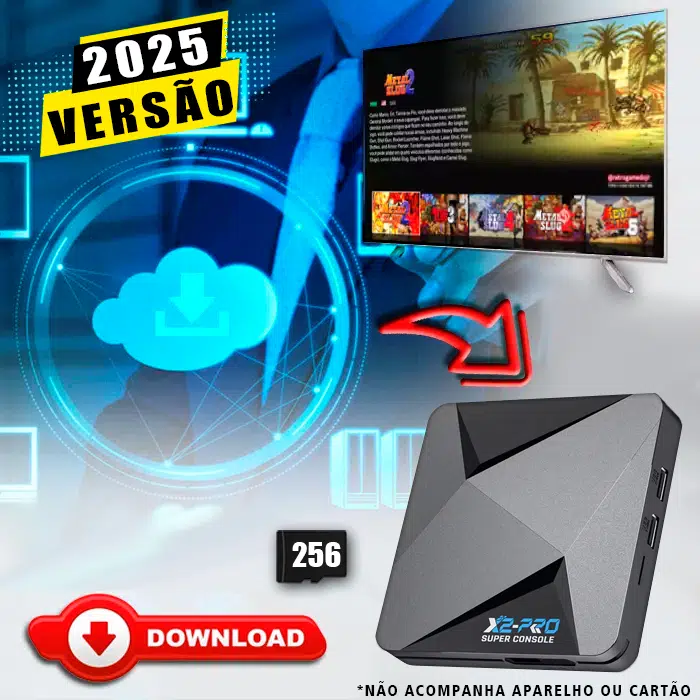 Download Imagem 4.0 com Jogos (256Gb) - Super Console X2 Pro