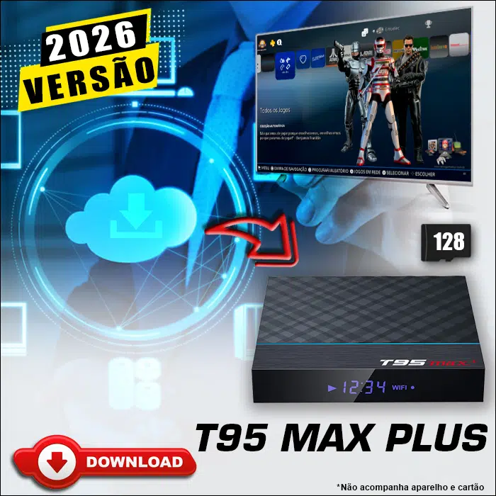 Download Imagem 5.0 com Jogos (128Gb) para RetroBox T95 Max+