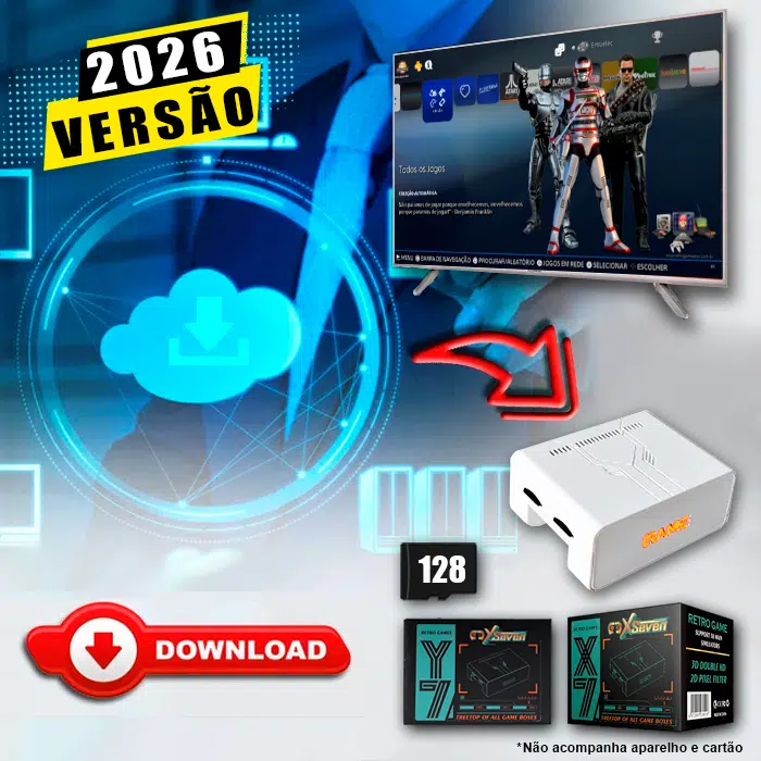 Download Imagem 5.0 com Jogos (128Gb) para Game Stick Y7