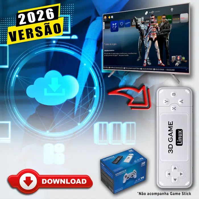 Download Imagem 6.0 com Jogos (128Gb) para Game Stick Y6