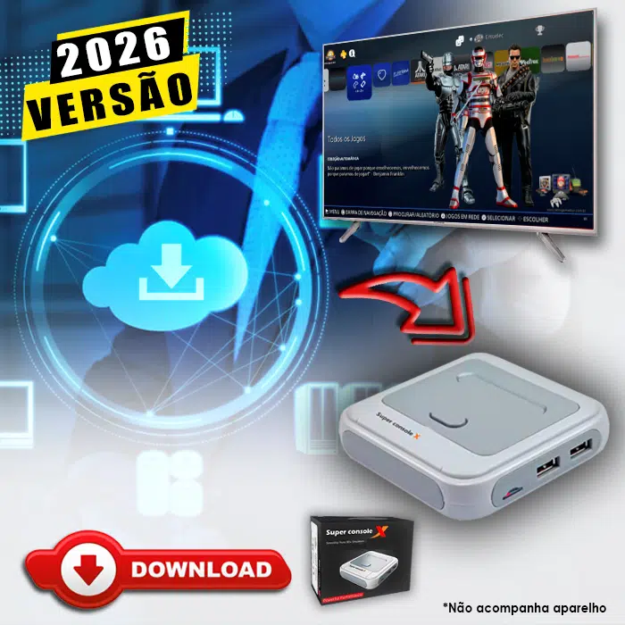 Download Imagem 6.0 com Jogos (128Gb) para Super Console X