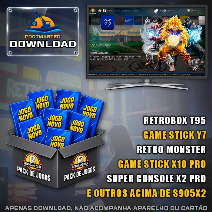 Pack de Jogos PortMaster - Igual ou Acima de s905x2